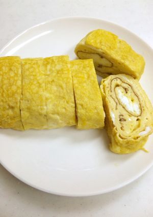 ウチの卵焼き（甘いの＆しょっぱいの）２種-レシピのメイン写真