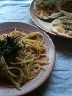 なめたけとツナのパスタ-レシピのメイン写真