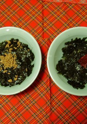 磯の香ビビンパとおにぎり-レシピのメイン写真
