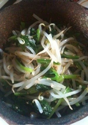 ほうれん草ともやしのナムル-レシピのメイン写真