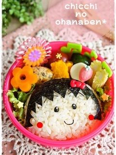 *キャラ弁* ちびまる子ちゃん-レシピのメイン写真