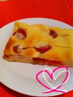 簡単!HM使用♥プチトマトのチーズケーキ-レシピのメイン写真