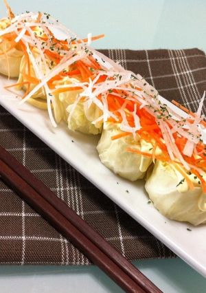 巻き②キャベツの一口サラダ~♪-レシピのメイン写真
