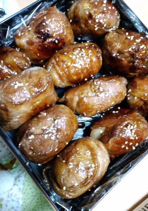 チーズとしそ入り肉まきおにぎり☆-レシピのメイン写真