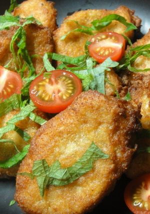 豆腐の明太ホタテ揚げ♪-レシピのメイン写真