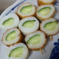 簡単☆弁当にも♪竹輪のきゅうり詰め☆-レシピのメイン写真