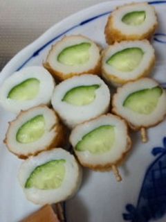 簡単☆弁当にも♪竹輪のきゅうり詰め☆-レシピのメイン写真