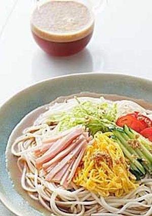 細うどんで！冷やし中華-レシピのメイン写真