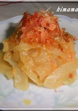 ご飯のおともに♪新玉ねぎのおかかみそあえ-レシピのメイン写真