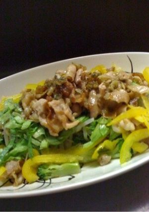 バンバンジーを豚肉でトントン＊ジー-レシピのメイン写真