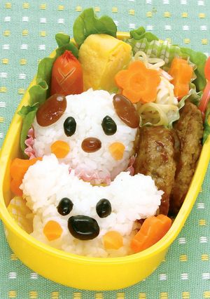 お豆 de 楽しくデコ弁♪-レシピのメイン写真