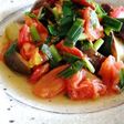 茄子とトマトのエスニックな炒めもの