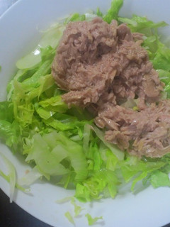 ♪簡単・おいしい! ツナレタス ♪-レシピのメイン写真