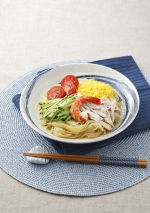 酸味の効いたスープで味わう！本格冷し中華-レシピのメイン写真
