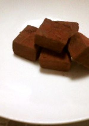 アイスで簡単！絶品生チョコ-レシピのメイン写真