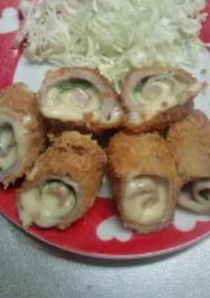 豚肉しそチーズ巻きフライ-レシピのメイン写真