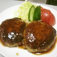 O型さんのスプーンでふんわりハンバーグ