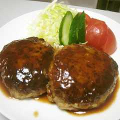 รูปของ Ｏ型さんのスプーンでふんわりハンバーグ