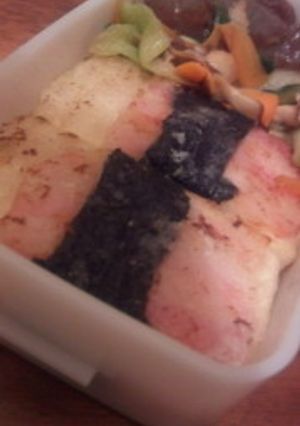 豆腐とベーコンのチーズ磯辺焼き-レシピのメイン写真