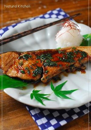 鰤の大葉醤油照り焼き-レシピのメイン写真