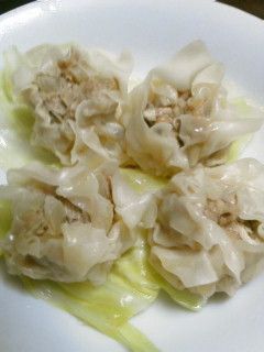 辛子酢醤油で食す☆椎茸入りシュウマイ★-レシピのメイン写真