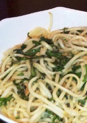シソ味和風麺-レシピのメイン写真