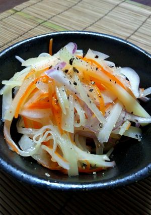 新じゃがのナムル風　シャキシャキ食感-レシピのメイン写真