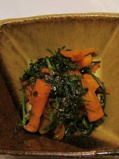 シンプルだけどおいしい姫人参と葉の炒め物-レシピのメイン写真