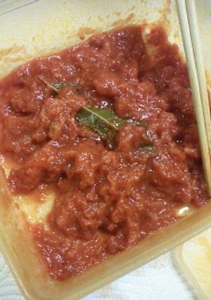 電子レンジで作る♪簡単♪トマトソース-レシピのメイン写真