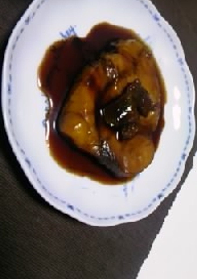 めかじきの煮付け-レシピのメイン写真