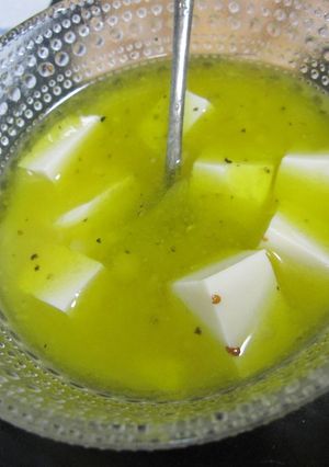 豆腐のオリーブオイル漬け-レシピのメイン写真