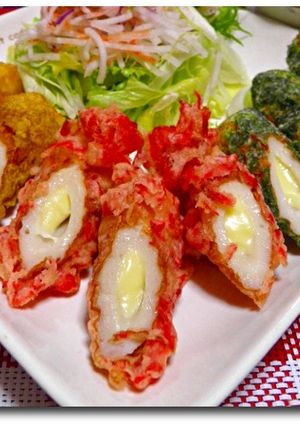 【主夫的】チーズちくわの変わり揚げ♪-レシピのメイン写真