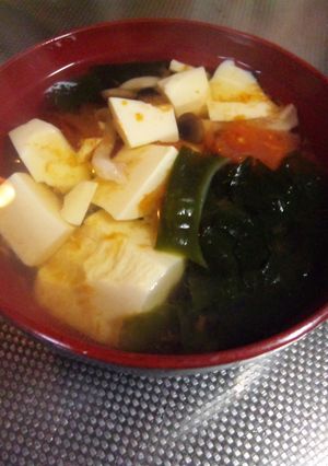 簡単たまご豆腐スープ-レシピのメイン写真