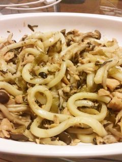 高菜とツナの焼うどん☆-レシピのメイン写真