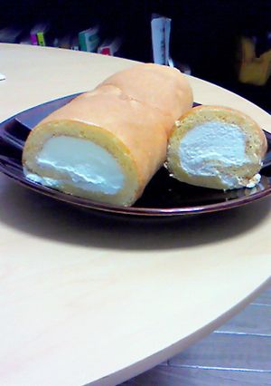 しっとりふわふわロールケーキ-レシピのメイン写真