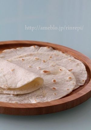 米粉でもちもちトルティーヤ-レシピのメイン写真
