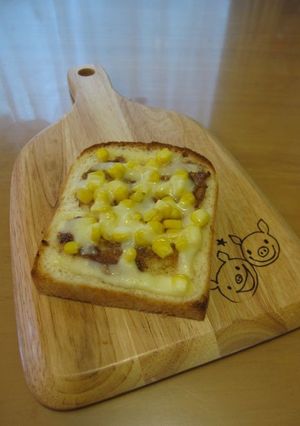 おかかマヨコーントースト-レシピのメイン写真