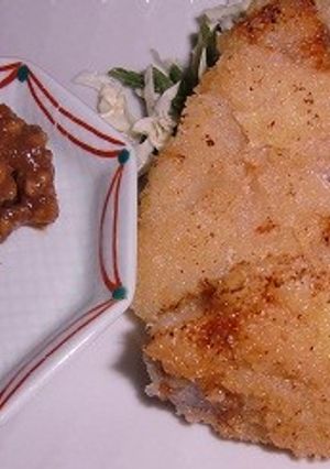 一口カツにそえるコーヒー入りみそ-レシピのメイン写真