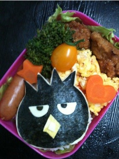 バツマルくんキャラ弁(サンリオキャラ)-レシピのメイン写真