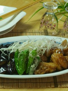 なすと鶏肉の揚げ浸し-レシピのメイン写真