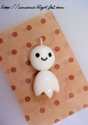 キャラ弁 てるてるぼうず-レシピのメイン写真