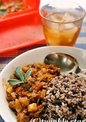 ルクエで♪シャキシャキ蓮根ドライカレー-レシピのメイン写真