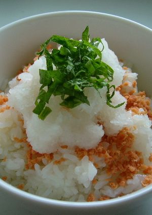 さっぱり♪鮭フレークおろし丼-レシピのメイン写真