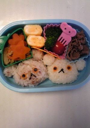 キャラ弁☆おにぎり１７・こぐまちゃん-レシピのメイン写真