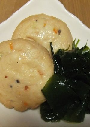 簡単！！がんもとわかめの煮物-レシピのメイン写真