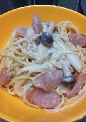 味噌マヨきのこパスタ～-レシピのメイン写真
