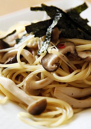 きのこのパスタゆずコショウ風味-レシピのメイン写真