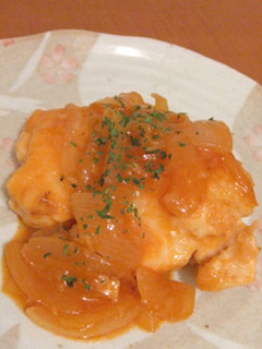 鶏肉を二度美味しく♬トマトソース煮-レシピのメイン写真