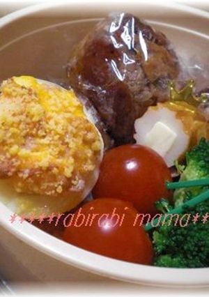 お弁当に！超簡単スタッフドエッグ☆-レシピのメイン写真
