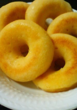 材料5つ！楽々焼きドーナツ☆蜂蜜-レシピのメイン写真